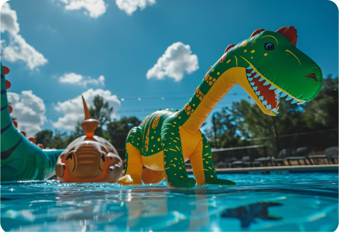 Vacances piscine en camping